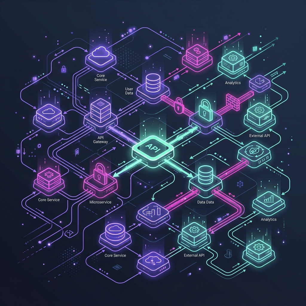 API Systems Linkage Illustration