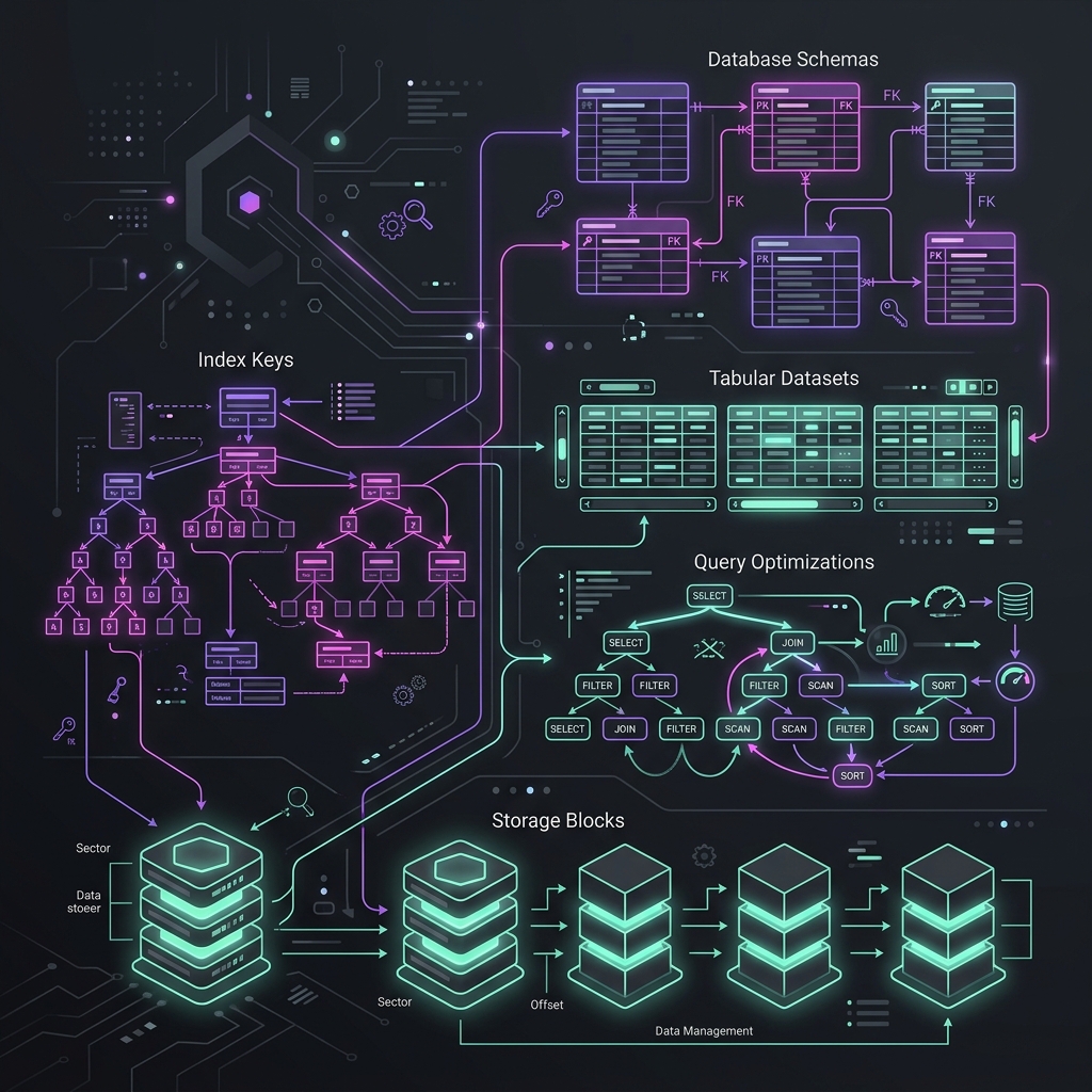 MySQL Database Optimization & Query Tuning Illustration